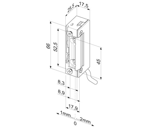 Elektromechaninė sklendė 148WE---A71