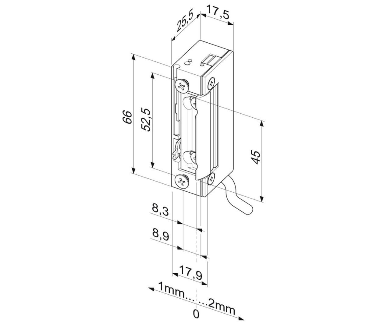 Elektromechaninė sklendė 148WE---A71