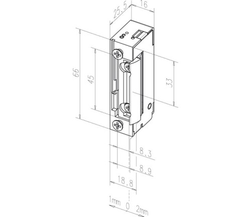 Elektromechaninė sklendė 148E---A71