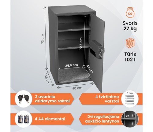 Brihard BUSINESS XXL LCD E