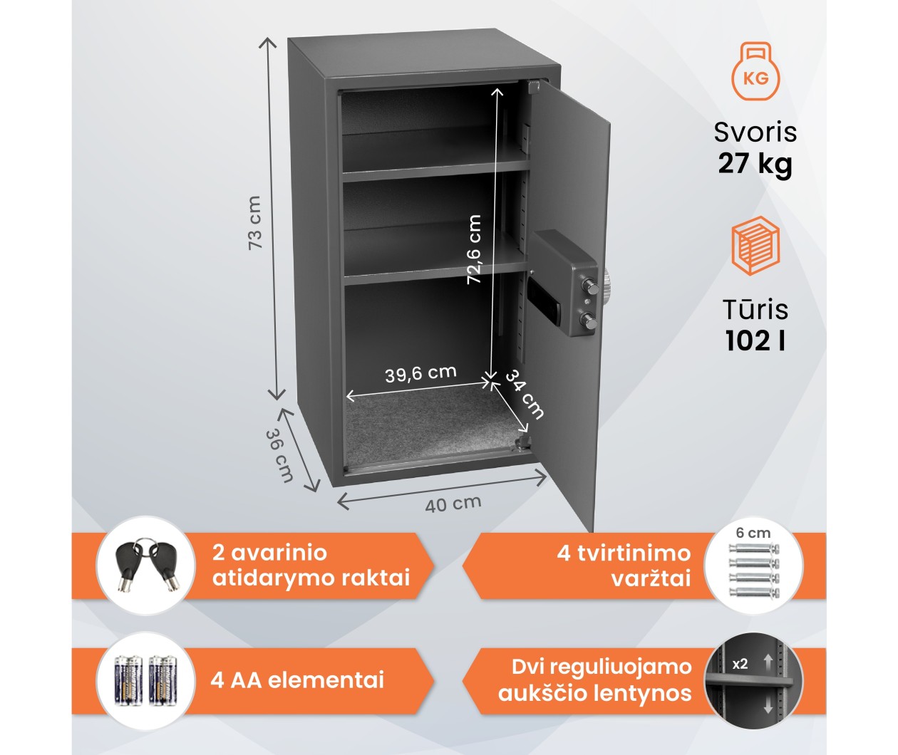 Brihard BUSINESS XXL LCD E