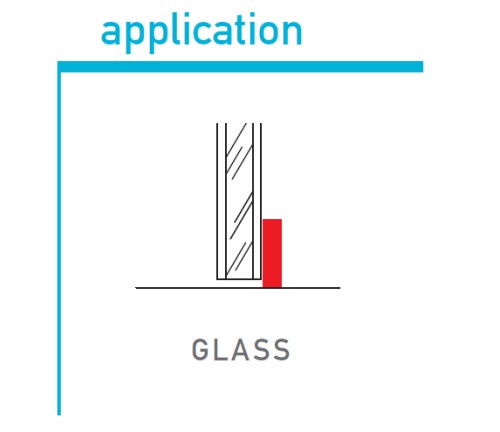 Automatinis slenkstis GLASS CE1340GLA